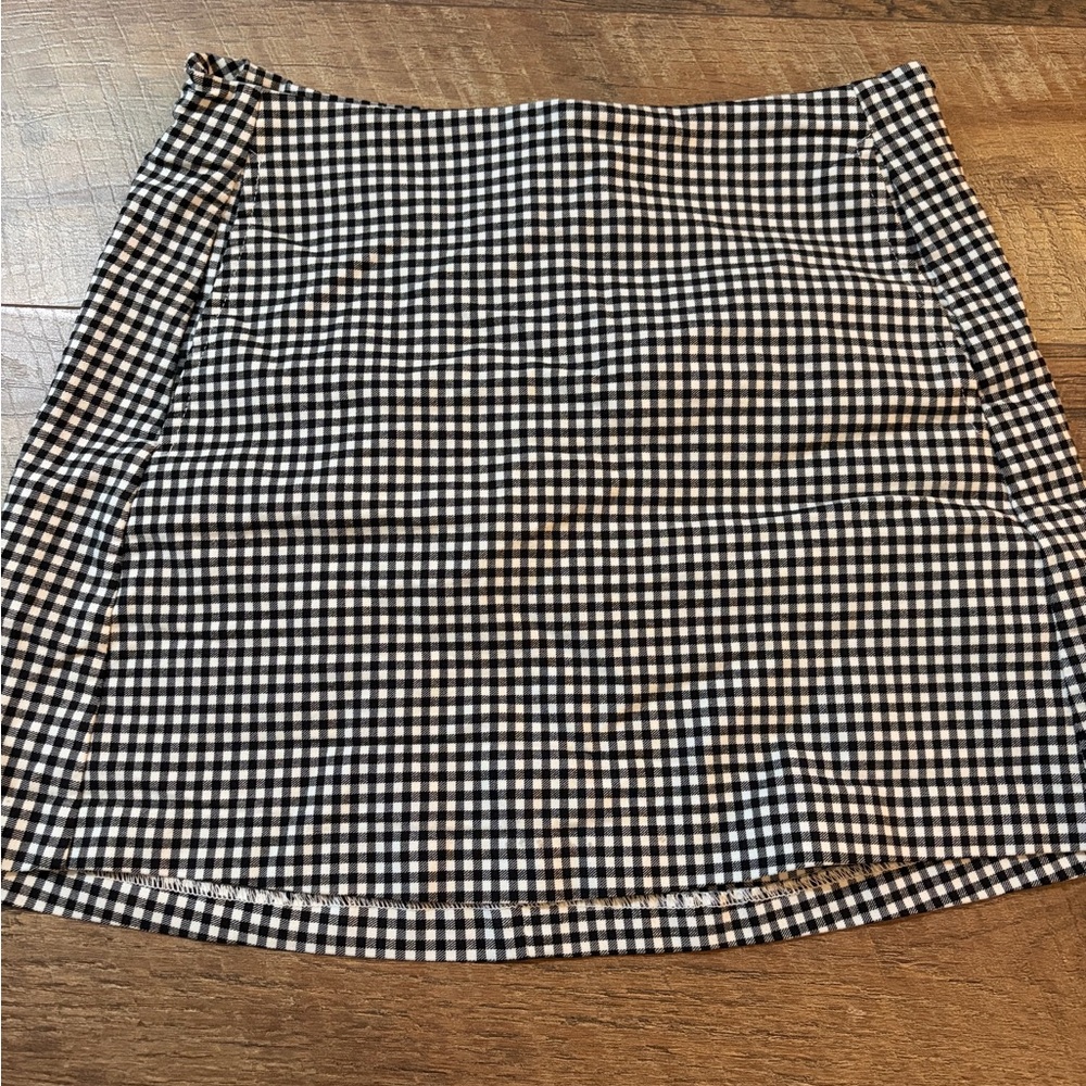 Urban Outfitters Checkered Mini Skirt